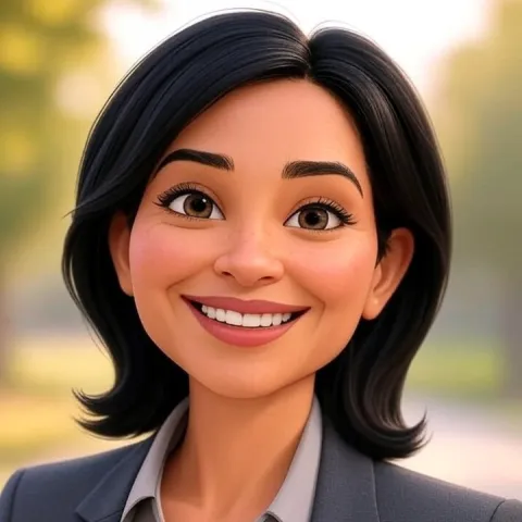 Sage, a middle-aged woman wearing a grey jacket
