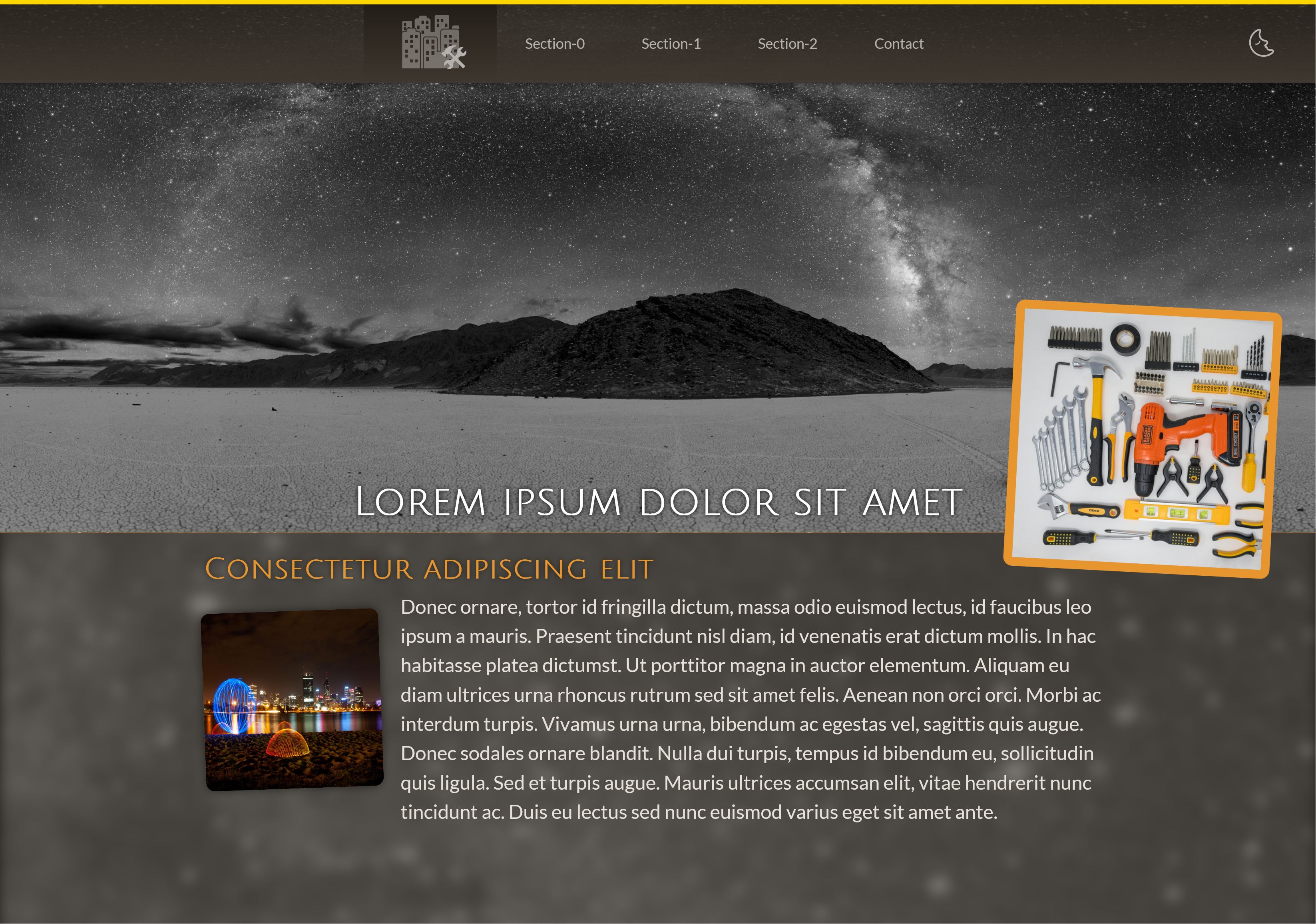 Desert Theme - Night